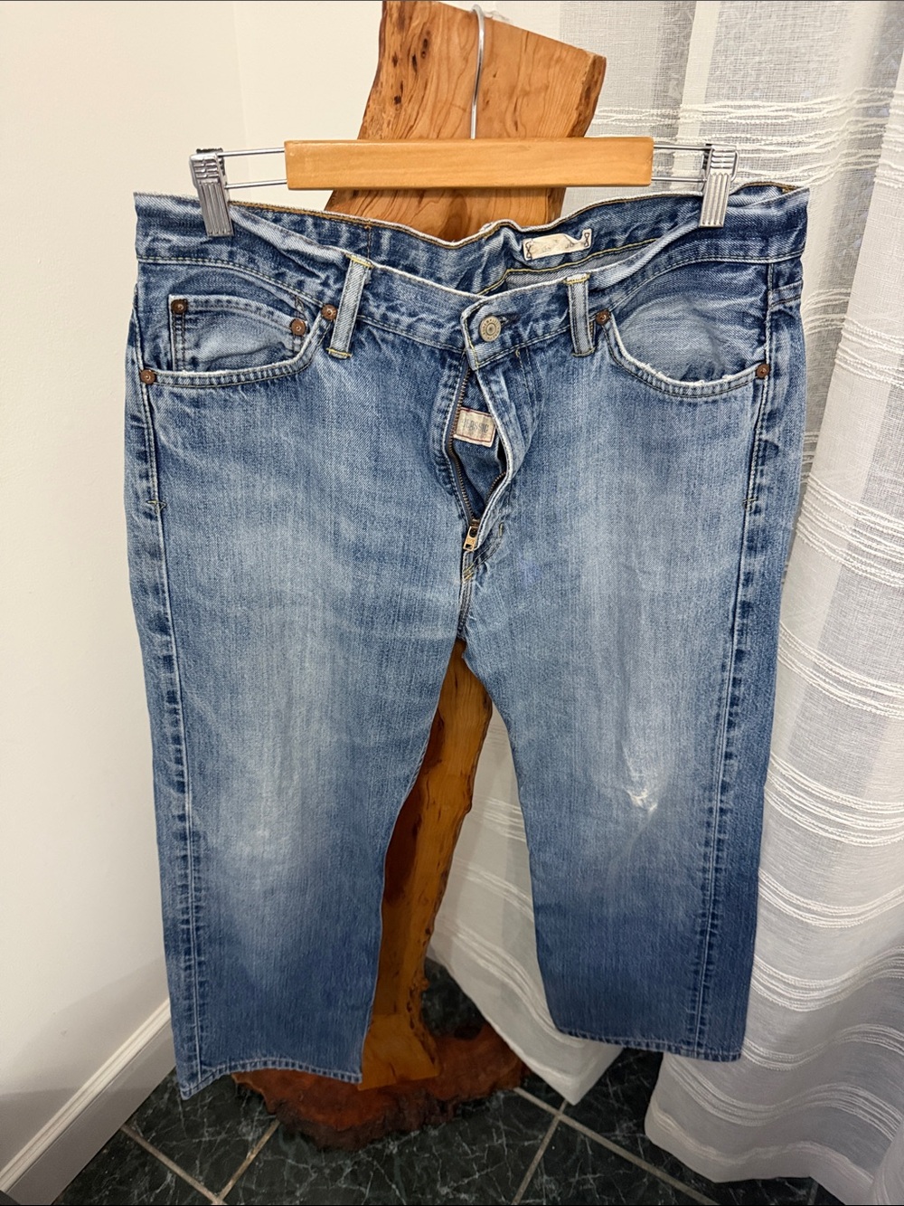 Polo by Ralph Lauren Faded Blue Denim Jeans